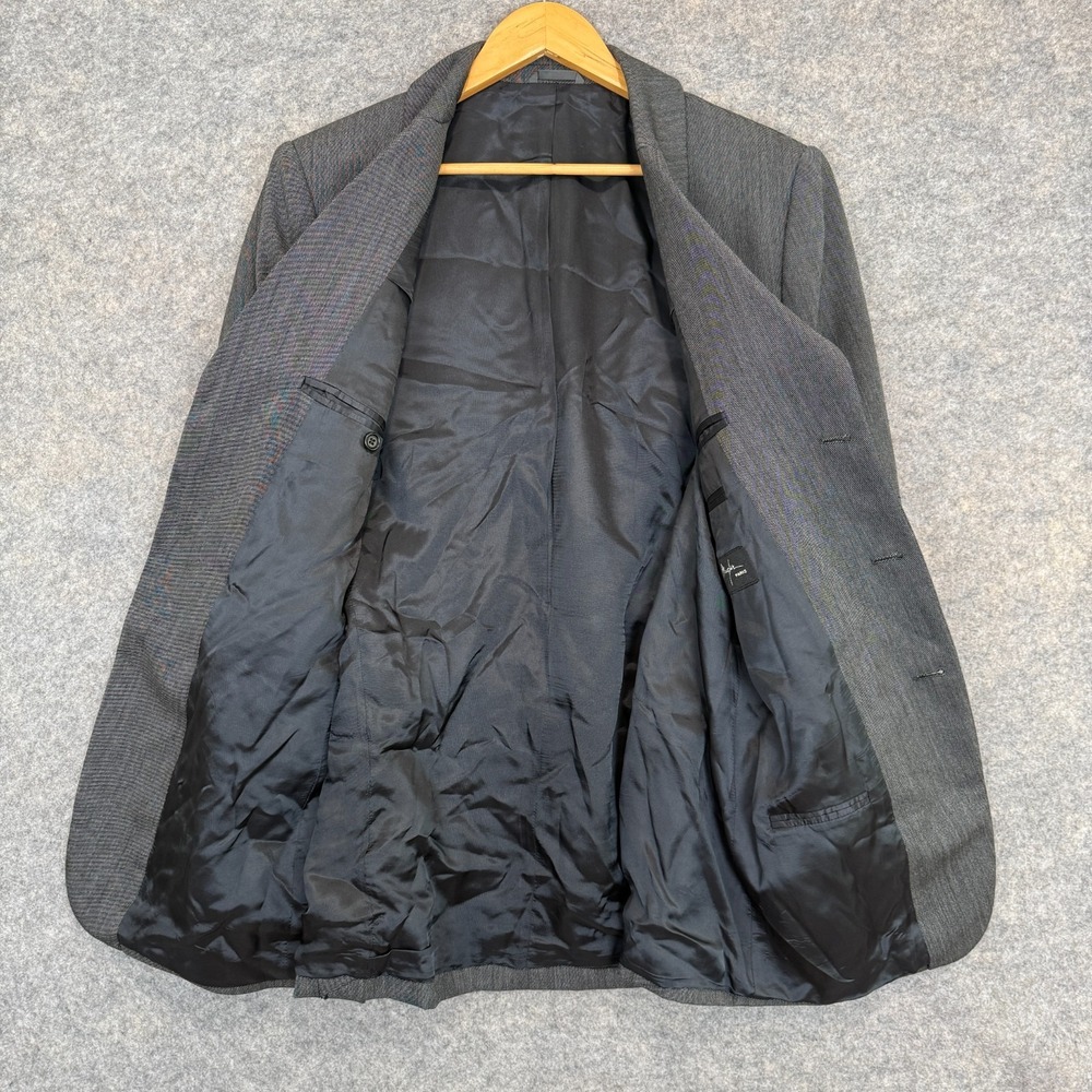 VTG Thierry Mugler Paris Sport Coat Blazer Jacket Mens FR 56 US 46‎ L Long Rare - Picture 8 of 12